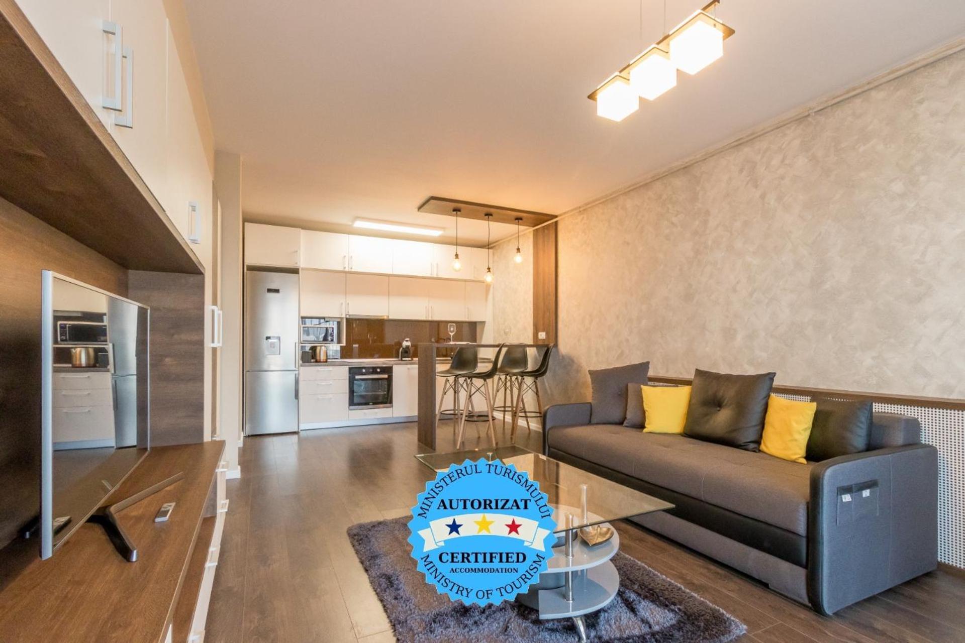Modern Downtown Apartment Cluj-Napoca Ngoại thất bức ảnh